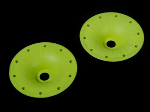 Rofun Бэдлок литой, зеленый, пластик, задний, 2шт