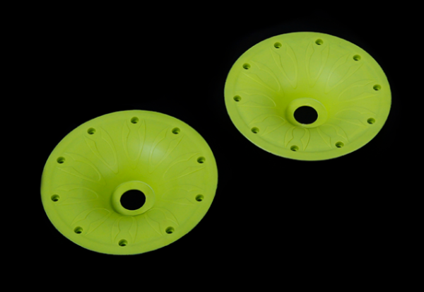 Rofun Бэдлок литой, зеленый, пластик, задний, 2шт