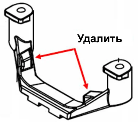 Это очень важный шаг в достижении максимального угла отклонения передних колес