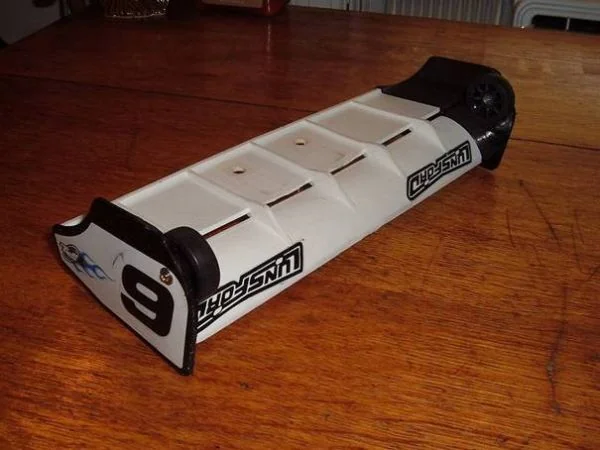 Модификация Team Losi LST - Заднее антикрыло с роликами (Wheelie Bar) - иллюстрация 3