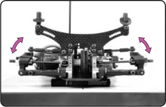 Нижние ограничители хода подвески - Измерение - Руководство по настройке шасси Xray T2