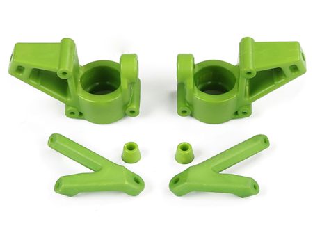 Rofun Поворотный кулак, зеленый, сверхпрочный нейлон, комплект (Baha, HPI baja)