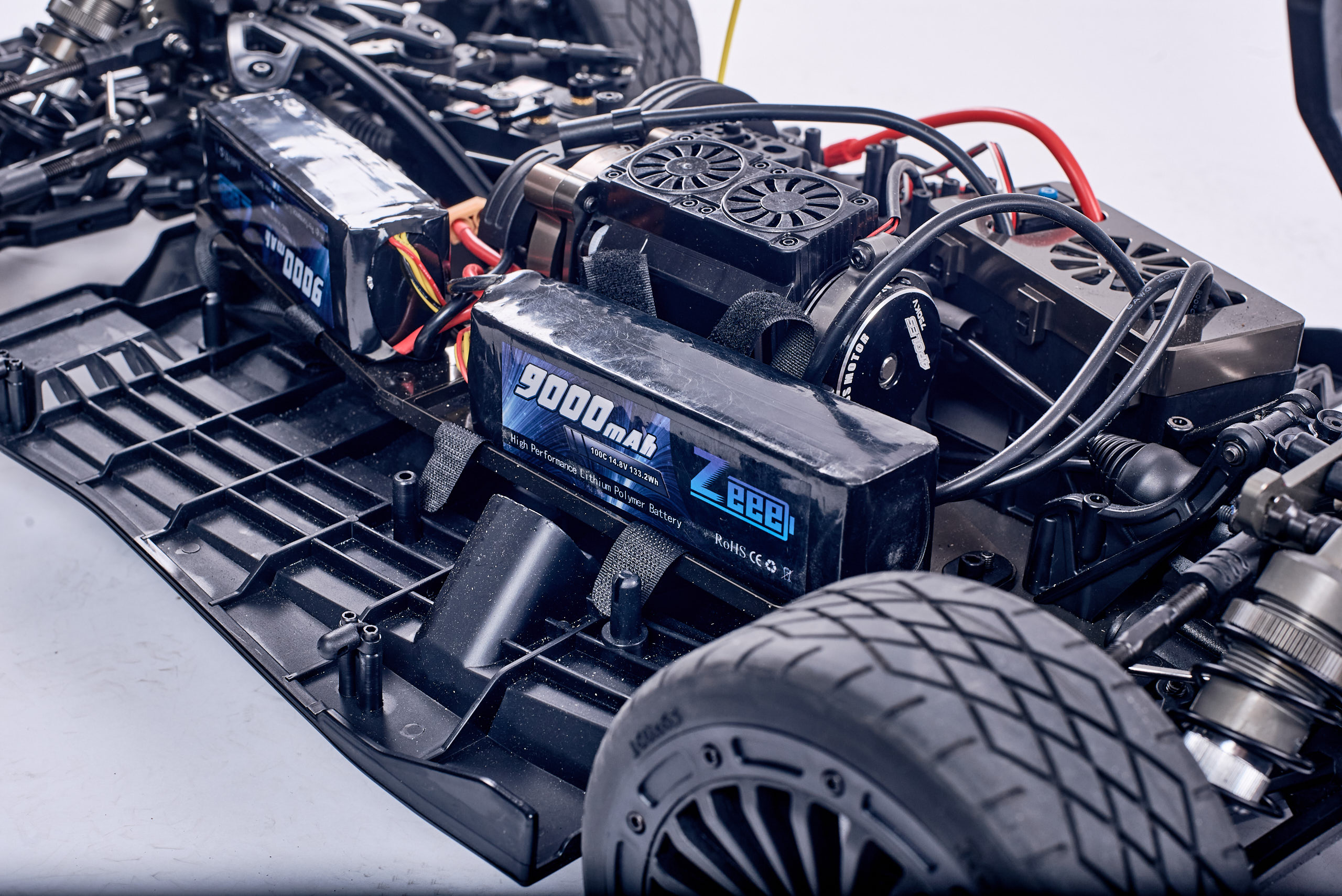 Машина ралли ROFUN E-RF5 750KV/200A GREY RTR 4WD - ROFUNRACING.RU