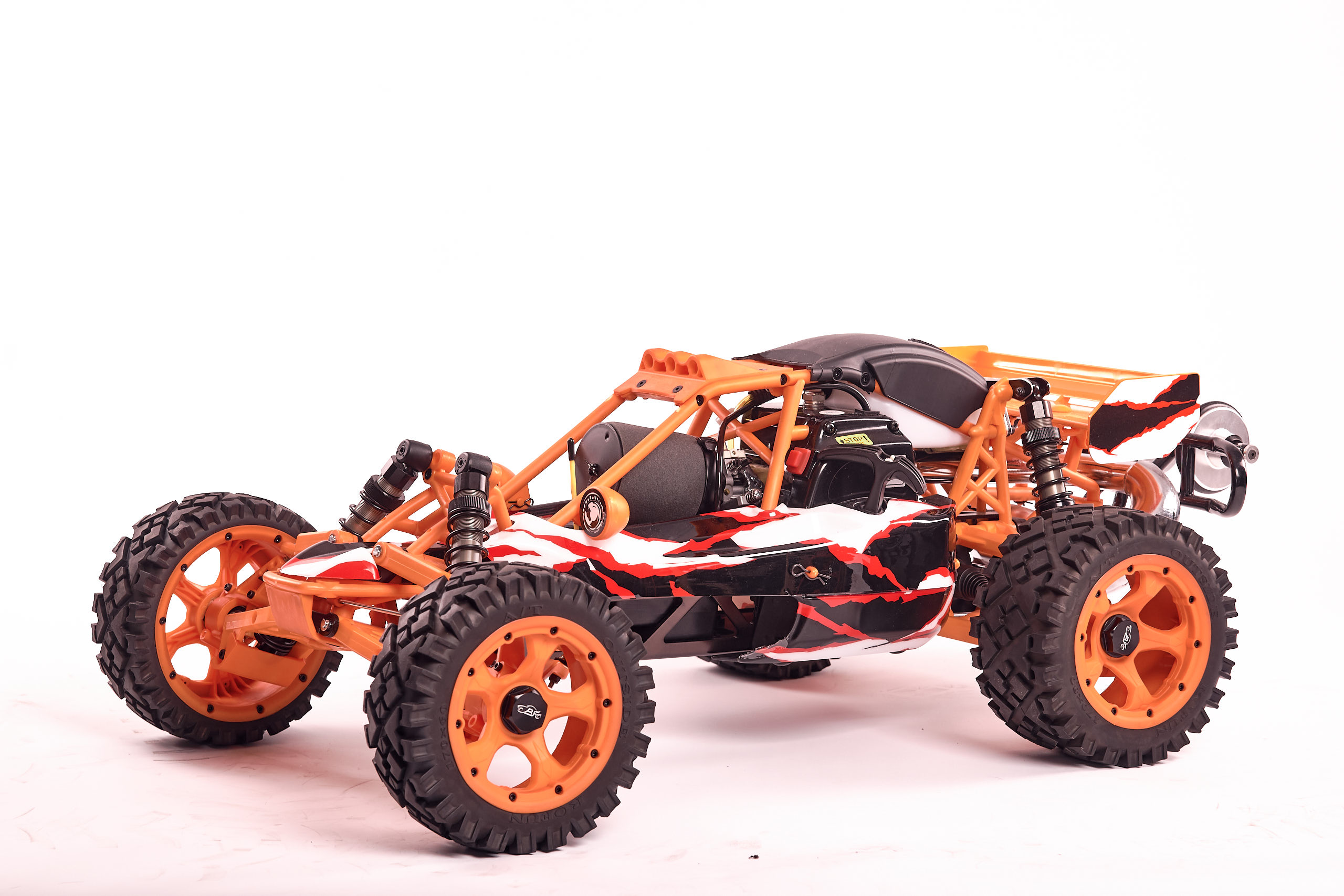 Машина багги ROFUN Q-BAHA 360 5B ORANGE 2WD - ROFUNRACING.RU